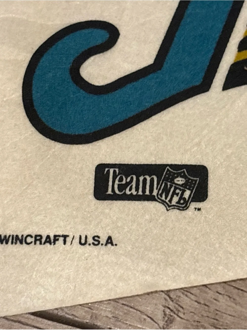 Wincraft Jacksonville Jaguars Teal & Gold Pennant